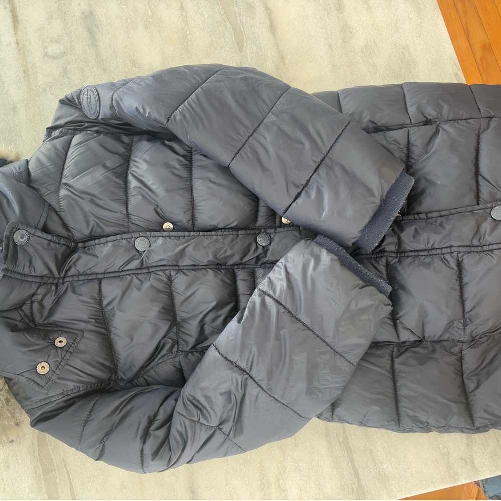 Abercrombie Kids Girls Navy Puffy Jacket